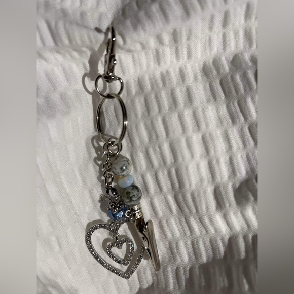 Breast Cancer Awareness Giveaway Handcrafted, ATM Grabber Keychain, Various $45 - Picture 2 of 3